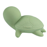 Turtle natural rubber baby rattle and bath toy